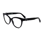Moncler ML5166 53/16/140 Brille Shiny Black Acetat FRAU ML5166