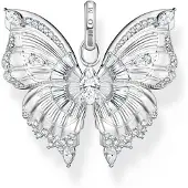 Thomas Sabo PE984-051-14 Anhänger butterfly mit Steinen silber Damen
