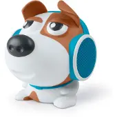 Muse M315DOG, 8 W, Verkabelt & Kabellos, 10 m, Mikro-USB, Tragbarer Mono-Lautsprecher, Blau, Braun, Weiß