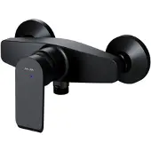 Am.pm Duscharmatur Einhebel Brausebatterie Armatur Mischbatterie Brausearmatur Brausebatterie Mischbatterie Dusche Flash FNA20022, Schwarz