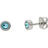 Boccia 05095-03 Kinder-Ohrringe Titan Ohrstecker Türkis