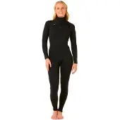 Rip Curl Dawn Patrol 3/2 Mm Gb Neoprenanzug Mit Langem Arm Und Reißverschluss Am Brustkorb Für Damen