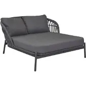 LC Garden Bari Doppelliege Aluminium/Rope 164x148x83cm