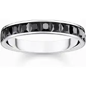 Thomas Sabo TR2358-643-11-48 Ring - Silber geschw. + Zirkonia - schwarz - Gr. 48
