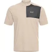 Jack Wolfskin Sucol Halbreißverschluss-kurzarm-t-shirt