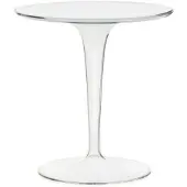 Kartell TIP TOP Beistelltisch rund transparent
