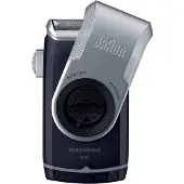 Braun MobileShave M-90, Blau, Silber, Kabellos, 60 min