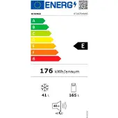 Hisense RT267D4AWE, 206 l, N-ST, 40 dB, 2 kg/24h, E, Weiß
