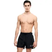 Emporio Armani Swimming Trunk Active - Water Sport BW M Extended Logo Boxer black/silver (MC026) M