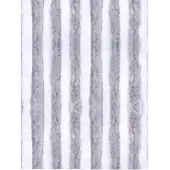 Arsvita Flauschvorhang 140x220 Unistreifen hellgrau - weiß
