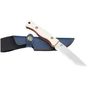 ØYO Oyo Svalbard Messer mit Lederscheide, Messer, weiß
