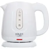 Adler AD 1373 - Wasserkocher de Wasser (1,0 L, mit Anzeige de Wasserstand und lightindicator, automatische Abschaltung)