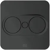 Bachmann 946.103, Typ E, Desktop eingebettet, 4 cm, Edelstahl, Metall, Kunststoff, IP20