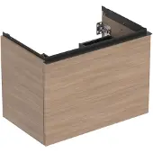 Geberit Acanto Unterschrank für Waschtisch, 1 Schublade und 1 Innenschublade, wandhängend, 740x541x475mm, 503.004.JH.1