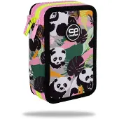 CoolPack 3-Fächer-Federmäppchen JUMPER mit PANDA-Zubehör