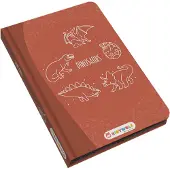 KIDYWOLF LCD-Zeichentafel m. 30 Motive - Kidydraw-Mini - Dinosau - - One Size - Tafeln