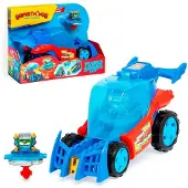 Magic Box KAZOOM Power - Turbo Spinner Held, Fahrzeug mit Kreiselwerfer, inklu
