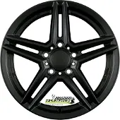 Rial M10 racing-schwarz 7.5x18 ET40 - LK5/112 ML66.5 Felge Alu