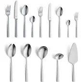 Amefa Besteckset Ventura Silberfarben (60er Set)