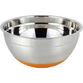 Kamille Schüssel 24 cm Edelstahl SILIKONBODEN