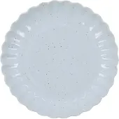House Doctor Scallop Lunchteller, hellblau, 6er-Set
