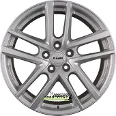 Rial Astorga polar-silber 7.5x18 ET39.5 - LK5/100 ML57.1 Felge Alu