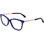 Moschino MOS504 53/16/140 Blaue Acetat Brille DAMEN MOS504