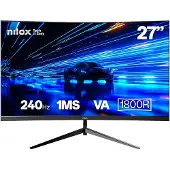 Nilox Curved Tech 27" FHD 1920x1080 240Hz 1ms VA HDMI DP
