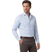 Profuomo Travel Hemd Blau