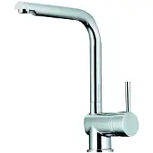 NABER Einhebelmischer DRIVE 1 in Chrom mit Festauslauf / Hochdruck