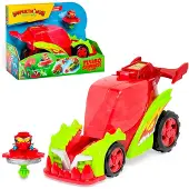 Magic Box Superthings Turbo Spinner Schurkenfigur Rot Kinder Rot One Size