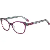 Missoni Damen MIS 0183 0T7 Rahmen von BRILLEN Acetat Grau Quadratisch