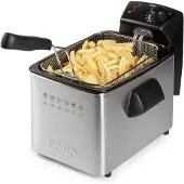 Domo Fritteuse DO465FR 4 L 3000 W Silberner Stahl