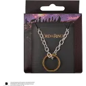 Cinereplicas Edelstahl Eisen Der Eine Ring Der Macht Und Anhänger 60 Cm