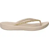 FitFlop iQushion Sparkle Teenslippers - Beige - Maat 37