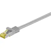 Pro RJ-45 CAT7 5m, 5 m, Cat7, S/FTP (S-STP), RJ-45, RJ-45, Grau