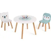 Janod Tisch Und 2 Stühle Polar
