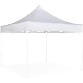 Oviala Klappzeltdach in 3 x 3 m mit 520 g/m² Weiß -