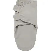 Meyco Baby Uni Pucksack, Erstausstattung Neugeborene (Pucktuch für Babys ab 0-3 Monaten, weicher Schlafkomfort, 100% Baumwolle, atmungsaktiv, Einschlafhilfe), Grau 0-3 Monate Grau