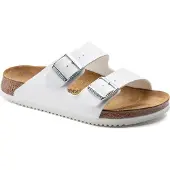 Birkenstock Sandale Arizona Superlauf, Birko-Flor, weiß, Weite normal 1 St Schuhe