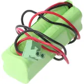 AccuCell Ersatz-Akku passend für Türsteuerung Besam 24V EMC, EMCM, EU-EUD 150mAh mit Kabel und Stecker