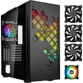 BitFenix ATX Semi-Tower Gehäuse Schwarz