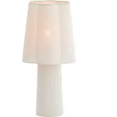 Present Time Light & Living - Tischleuchte MUSABY - Ø25x50cm - Weiß