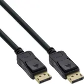 InLine B-17101P, 1 m, DisplayPort, DisplayPort, Stecker, Stecker, 3840 x 2160 Pixel