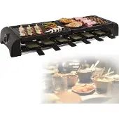Livoo DOC185, 12 Person(en), Metall, Schwarz, Rechteckig, 325 x 230 mm, 1800 W