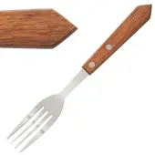Olympia Steakgabeln mit Holzgriff