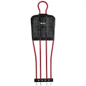 Select (180 Cm) Freistoß-Puppe - Schwarz / Rot | Größe: UNI
