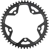 Wolf Tooth Gravel/CX/Road Kettenblatt, 130 BCD, 5-Loch, 38 Z., Drop-Stop B, black