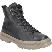 Paul green Boots 5287-014, Glattleder, Schwarz, Damen