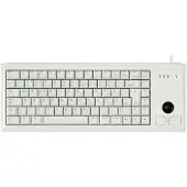 Cherry G84-4400, Volle Größe (100%), Kabelgebunden, PS/2, AZERTY, Grau